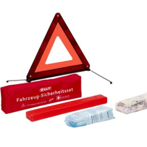 Kalff* Premium varnostni paket v rdeči najlonski vrečki, Standard "Duo"